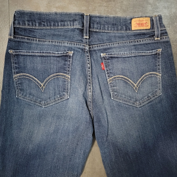 Levi's 524 Jeans Too Superlow Boot Cut Junior's Size 11 M - Picture 6 of 10
